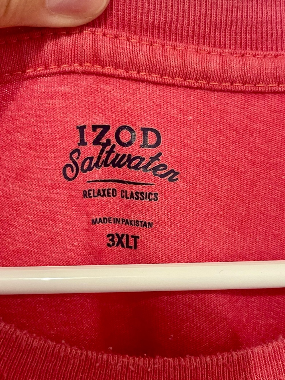 Izod Men's Coral Short-Sleeve Graphic Tee - Island Bay Crab Shack - Picture 3 of 6